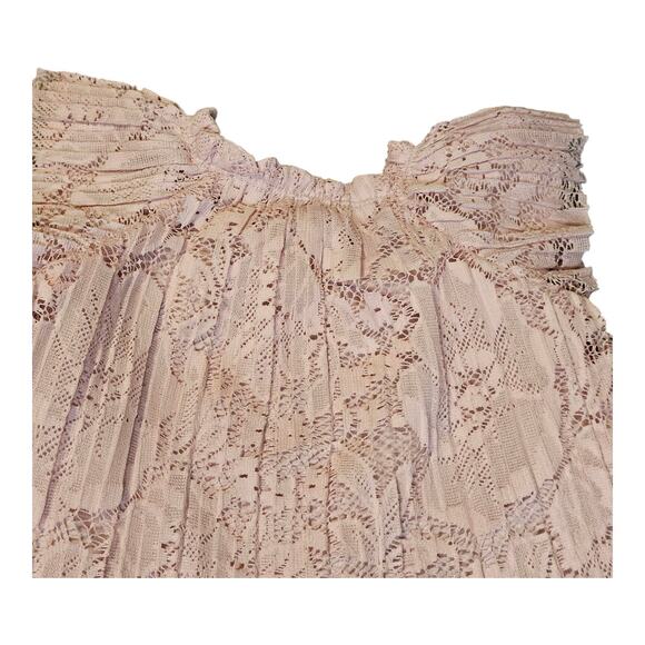 First Impressions & Carter’s Dresses Size 3–6 Months Light Pink & Peach Lace - Picture 6 of 6